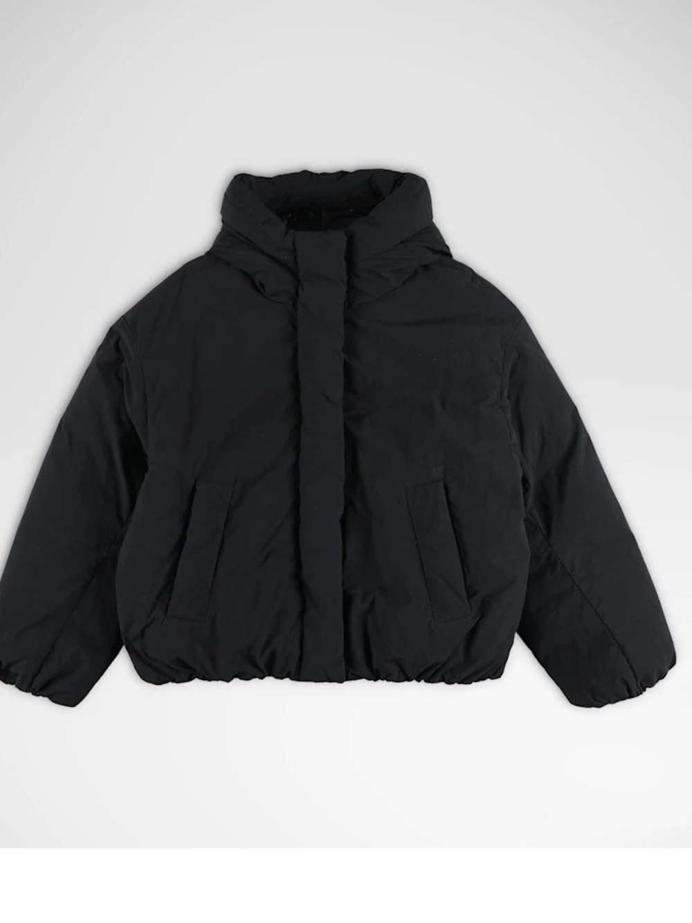 lululemon athletica Black Bubble-Hem Puffer Jacket, XL NWT